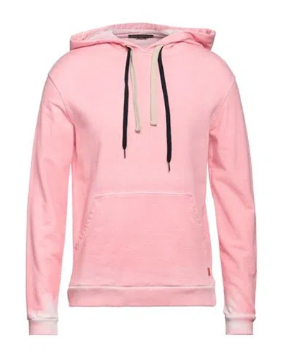 Daniele Alessandrini Man Sweatshirt Pink Size L Cotton