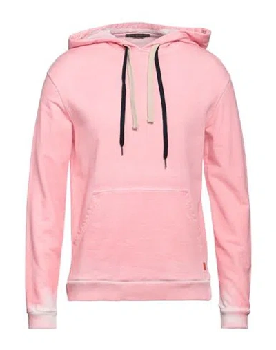 Daniele Alessandrini Man Sweatshirt Pink Size L Cotton In Pink