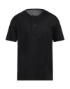 Daniele Alessandrini Man T-shirt Black Size S Polyester, Cotton