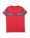 Daniele Alessandrini Man T-shirt Red Size 10 Cotton, Elastane In Red