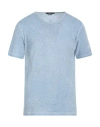 Daniele Alessandrini Man T-shirt Sky Blue Size M Cotton