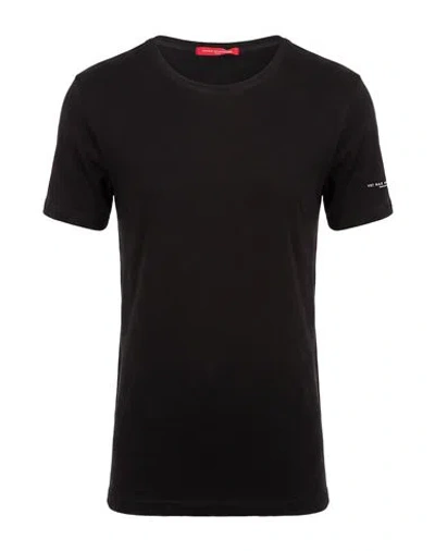 Daniele Alessandrini Man T-shirt Black Size S Cotton