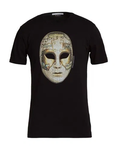 Daniele Alessandrini Man T-shirt Black Size S Cotton