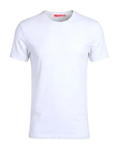 Daniele Alessandrini Man T-shirt White Size Xxl Cotton