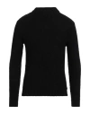 Daniele Alessandrini Man Turtleneck Black Size 42 Wool, Acrylic In Black