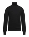 Daniele Alessandrini Man Turtleneck Black Size 44 Acrylic, Wool