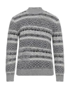 Daniele Alessandrini Man Turtleneck Grey Size 38 Wool, Polyamide In Grey