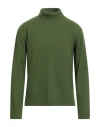 Daniele Alessandrini Man Turtleneck Military Green Size Xl Polyester, Acrylic, Viscose In Green