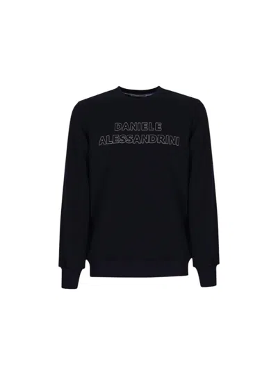 Daniele Alessandrini Men's Sweatshirt  _ In Black