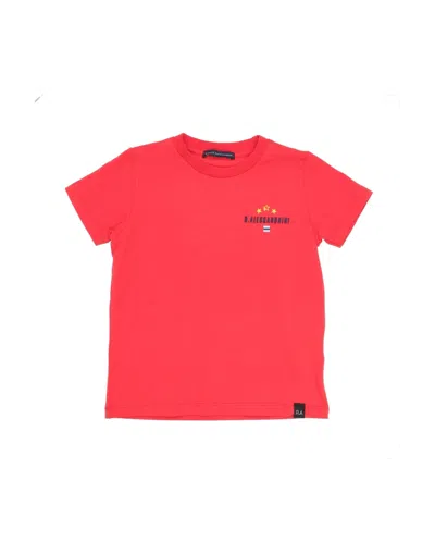 Daniele Alessandrini Babies' T-shirts In Red