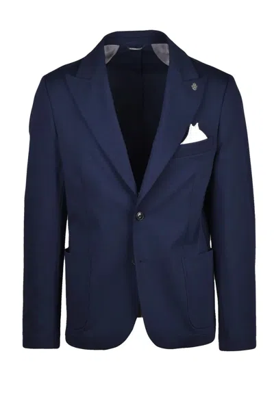Daniele Alessandrini Rounded Jacket - Blue