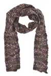 Daniele Alessandrini Scarf Scarves Foulard In Brown