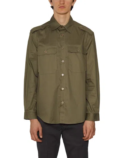 Daniele Alessandrini Shirts In Green