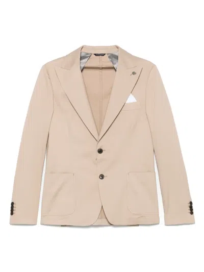 DANIELE ALESSANDRINI SINGLE-BREASTED BLAZER
