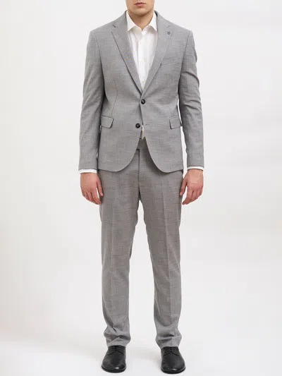Daniele Alessandrini Single-breasted Suit In Gray