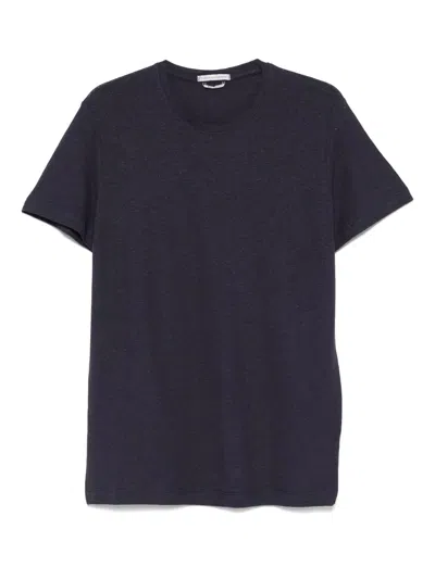 DANIELE ALESSANDRINI SLUB-TEXTURED T-SHIRT
