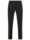 Daniele Alessandrini Black Elegant  Trousers In Black