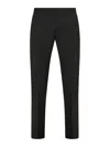 Daniele Alessandrini Black Elegant  Trousers In Black