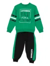 Daniele Alessandrini Striped Tracksuit In Green