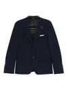 Daniele Alessandrini Button Suit In Blue