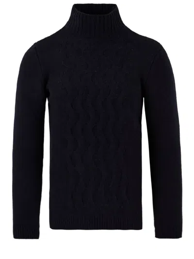 DANIELE ALESSANDRINI DANIELE ALESSANDRINI SWEATERS BLUE
