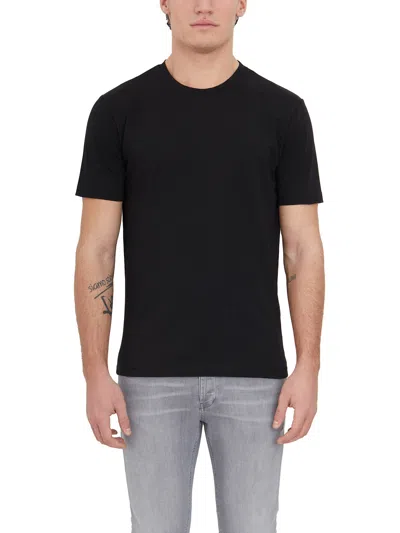 Daniele Alessandrini T-shirt Girocollo In Cotone Stretch