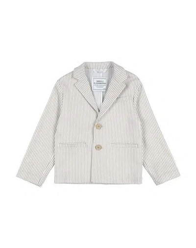 Daniele Alessandrini Babies'  Toddler Boy Blazer Beige Size 5 Polyester, Viscose, Elastane