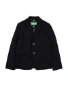 Daniele Alessandrini Toddler Boy Blazer Black Size 4 Polyester, Viscose, Elastane In Black