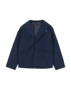 Daniele Alessandrini Toddler Boy Blazer Midnight Blue Size 5 Polyester, Viscose, Elastane In Blue