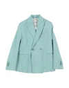 Daniele Alessandrini Babies'  Toddler Boy Blazer Sage Green Size 6 Cotton, Viscose, Elastane