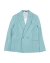 Daniele Alessandrini Toddler Boy Blazer Sky Blue Size 6 Cotton, Viscose, Elastane In Blue