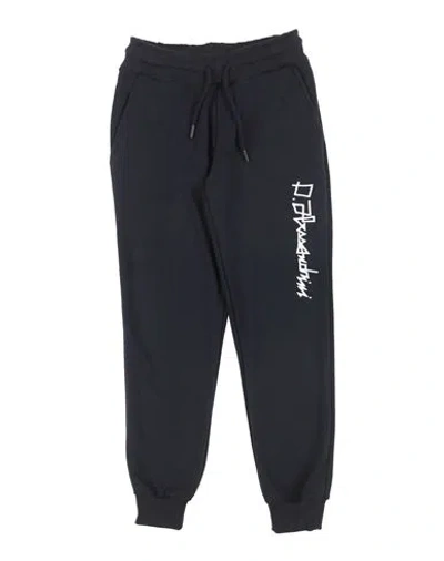 Daniele Alessandrini Babies'  Toddler Boy Pants Navy Size 4 Cotton, Polyester In Navy Blue