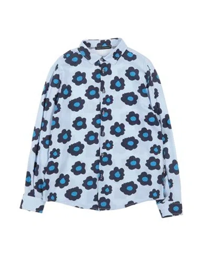 Daniele Alessandrini Babies'  Toddler Boy Shirt Light Blue Size 6 Viscose