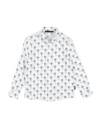Daniele Alessandrini Babies'  Toddler Boy Shirt White Size 5 Viscose