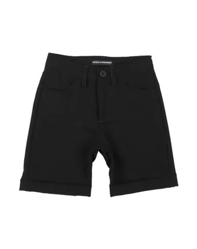 Daniele Alessandrini Babies'  Toddler Boy Shorts & Bermuda Shorts Black Size 6 Polyester, Viscose, Elastane