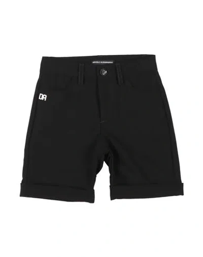 Daniele Alessandrini Babies'  Toddler Boy Shorts & Bermuda Shorts Black Size 6 Polyester, Viscose, Wool, Elas