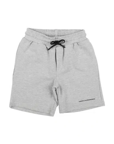 Daniele Alessandrini Babies'  Toddler Boy Shorts & Bermuda Shorts Light Grey Size 6 Cotton, Polyester