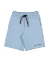 Daniele Alessandrini Toddler Boy Shorts & Bermuda Shorts Sky Blue Size 4 Cotton, Polyester In Blue