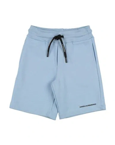 Daniele Alessandrini Babies'  Toddler Boy Shorts & Bermuda Shorts Sky Blue Size 4 Cotton, Polyester
