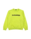 Daniele Alessandrini Babies'  Toddler Boy Sweatshirt Acid Green Size 6 Cotton, Elastane