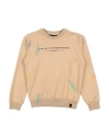 Daniele Alessandrini Toddler Boy Sweatshirt Camel Size 6 Cotton In Beige