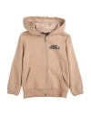 Daniele Alessandrini Toddler Boy Sweatshirt Light Brown Size 4 Cotton In Neutral