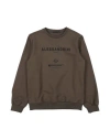 Daniele Alessandrini Babies'  Toddler Boy Sweatshirt Military Green Size 4 Cotton, Elastane