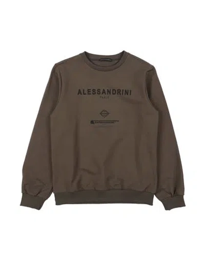 Daniele Alessandrini Babies'  Toddler Boy Sweatshirt Military Green Size 4 Cotton, Elastane