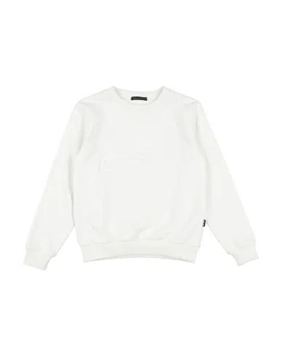 Daniele Alessandrini Babies'  Toddler Boy Sweatshirt White Size 6 Cotton