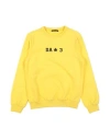 Daniele Alessandrini Babies'  Toddler Boy Sweatshirt Yellow Size 6 Cotton, Elastane