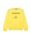 Daniele Alessandrini Babies'  Toddler Boy Sweatshirt Yellow Size 4 Cotton, Elastane