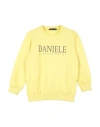 Daniele Alessandrini Babies'  Toddler Boy Sweatshirt Yellow Size 6 Cotton, Elastane