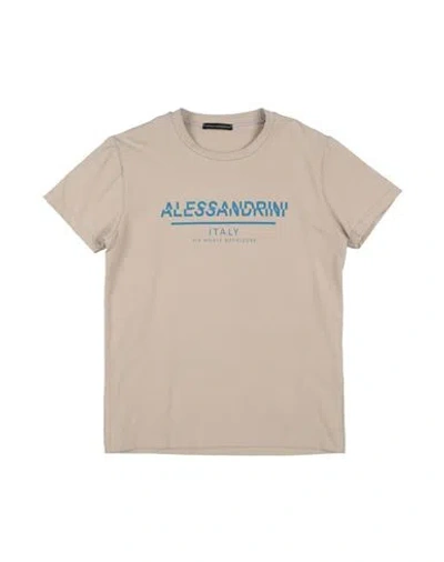 Daniele Alessandrini Babies'  Toddler Boy T-shirt Beige Size 6 Cotton, Elastane