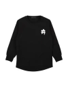 Daniele Alessandrini Toddler Boy T-shirt Black Size 4 Cotton, Elastane In Black